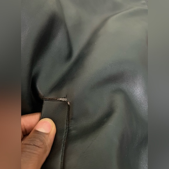 Detroit Red Wings NHL leather bomber jacket Giii - Picture 9 of 11